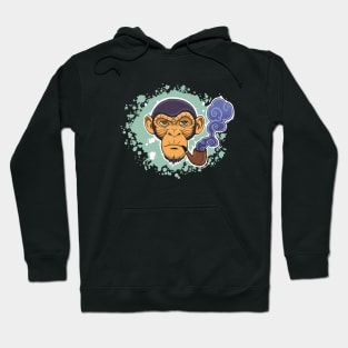 Smoking Chimp Hoodie